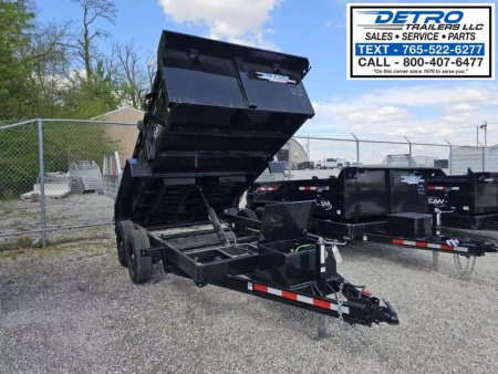 New 2025 Cam Superline 72" x 12' 10K Std Duty Single Ram Dump Trailer