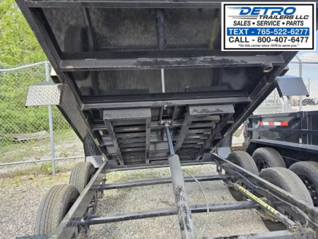 New 2025 Cam Superline 72" x 12' 10K Std Duty Single Ram Dump Trailer