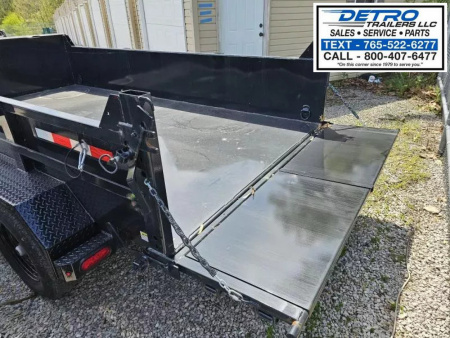 New 2025 Cam Superline 72" x 12' 10K Std Duty Single Ram Dump Trailer