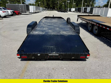 New 2025 Sure-Trac 7X20 (16+4) Steel Deck 10K Car Hauler