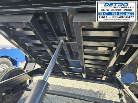 New 2025 Cam Superline 72" x 12' 10K Std Duty Single Ram Dump Trailer