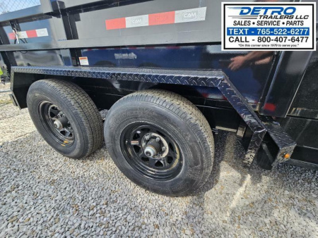 New 2025 Cam Superline 72" x 12' 10K Std Duty Single Ram Dump Trailer