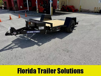 New 2025 Sure-Trac 62X10 Single Axle Tilt 6K Equipment Trailer