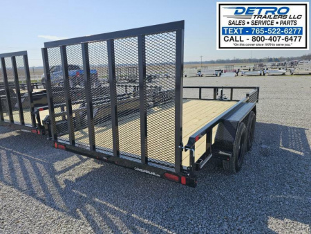 New 2025 Cam Superline 7' x 14" 7K Tube Top ATV Utility Trailer