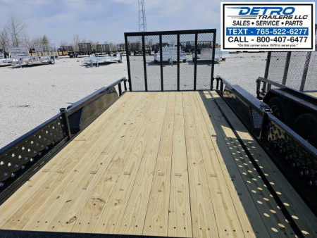 New 2025 Cam Superline 7' x 14" 7K Tube Top ATV Utility Trailer