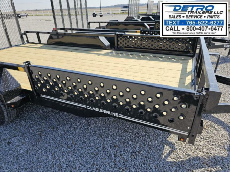 New 2025 Cam Superline 7' x 14" 7K Tube Top ATV Utility Trailer
