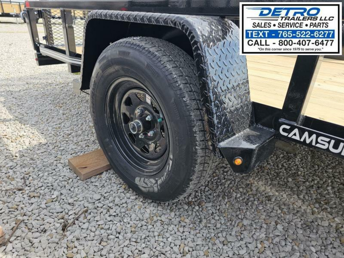 New 2025 Cam Superline 6' x 12' 3K Idler Tube Top Utility Trailer