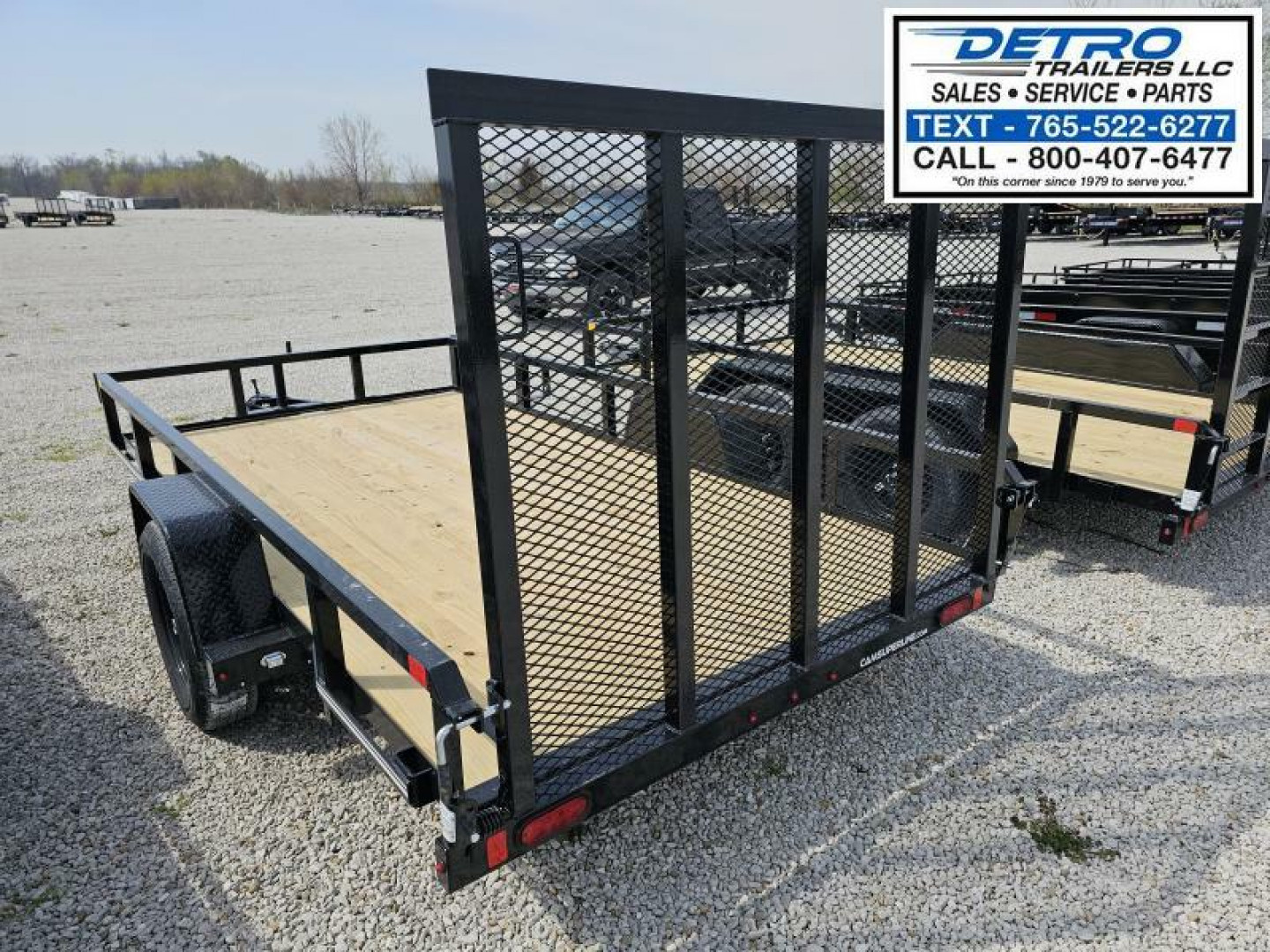 New 2025 Cam Superline 6' x 12' 3K Idler Tube Top Utility Trailer