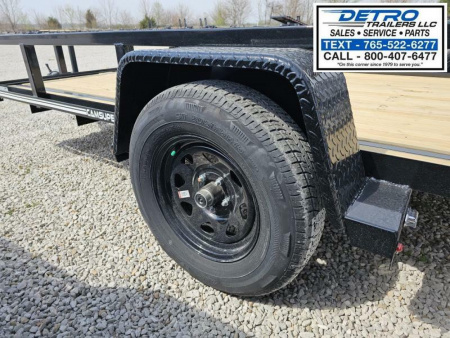 New 2025 Cam Superline 6' x 12' 3K Idler Tube Top Utility Trailer