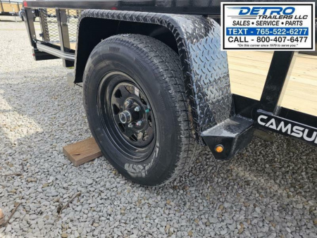 New 2025 Cam Superline 6' x 12' 3K Idler Tube Top Utility Trailer