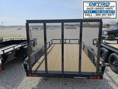 New 2025 Cam Superline 6' x 12' 3K Idler Tube Top Utility Trailer