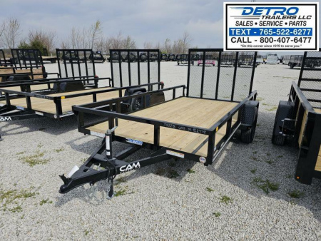 New 2025 Cam Superline 6' x 12' 3K Idler Tube Top Utility Trailer