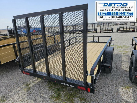 New 2025 Cam Superline 6' x 12' 3K Idler Tube Top Utility Trailer