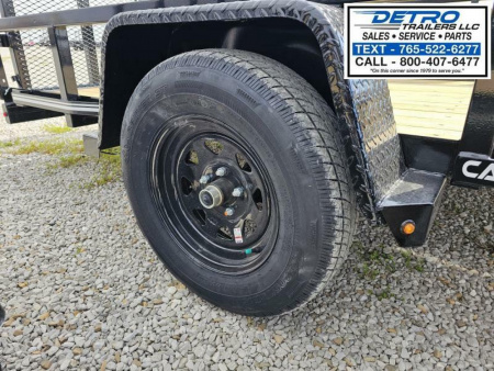 New 2025 Cam Superline 6' x 12' 3K Idler Tube Top Utility Trailer