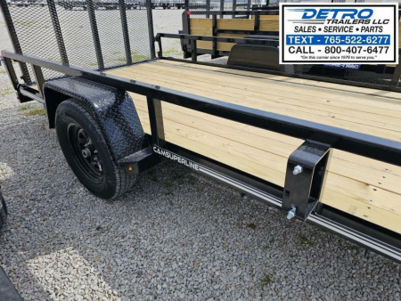 New 2025 Cam Superline 6' x 12' 3K Idler Tube Top Utility Trailer