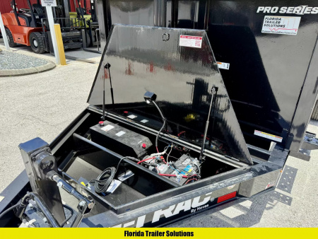 New 2025 Sure-Trac 7X16 Pro Series 4' Sides Telescopic 17.6K Dump Trailer