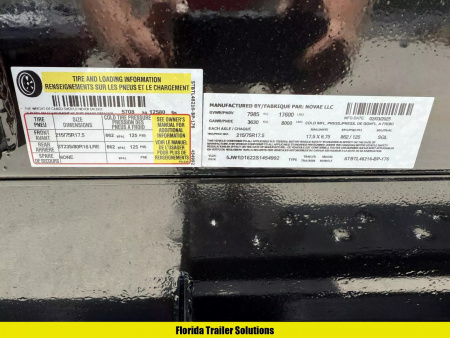 New 2025 Sure-Trac 7X16 Pro Series 4' Sides Telescopic 17.6K Dump Trailer