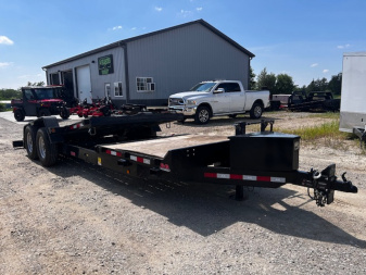 Used 2022 B&B 83 X22' Gravity Tilt 14k HD Equipment Trailer