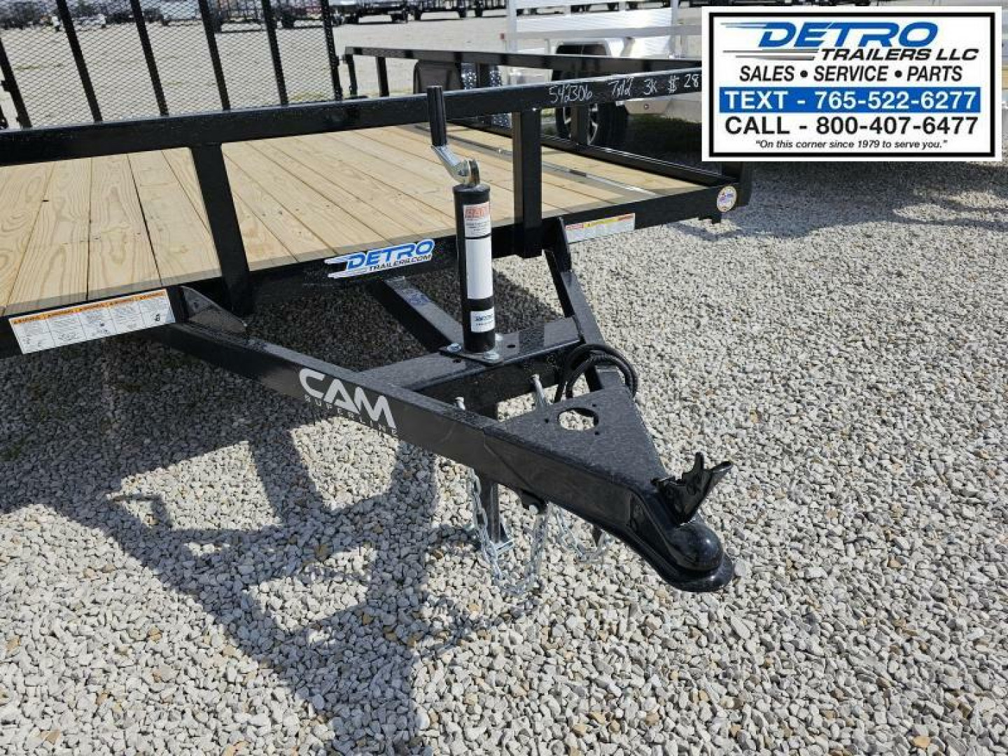 New 2025 Cam Superline 7' x 12' 3K Idler Tube Top Utility Trailer