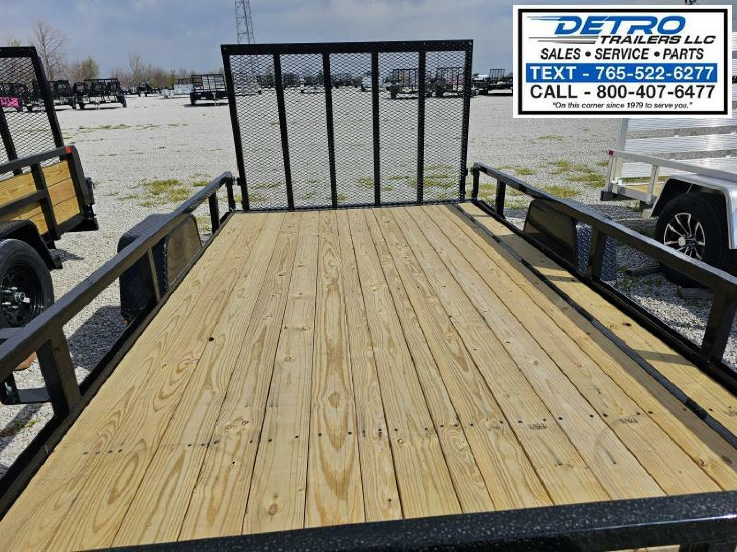 New 2025 Cam Superline 7' x 12' 3K Idler Tube Top Utility Trailer