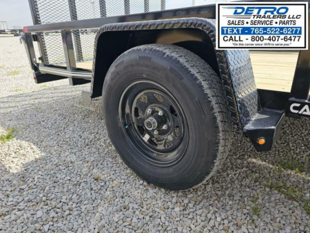 New 2025 Cam Superline 7' x 12' 3K Idler Tube Top Utility Trailer