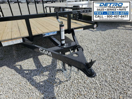 New 2025 Cam Superline 7' x 12' 3K Idler Tube Top Utility Trailer