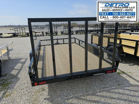 New 2025 Cam Superline 7' x 12' 3K Idler Tube Top Utility Trailer