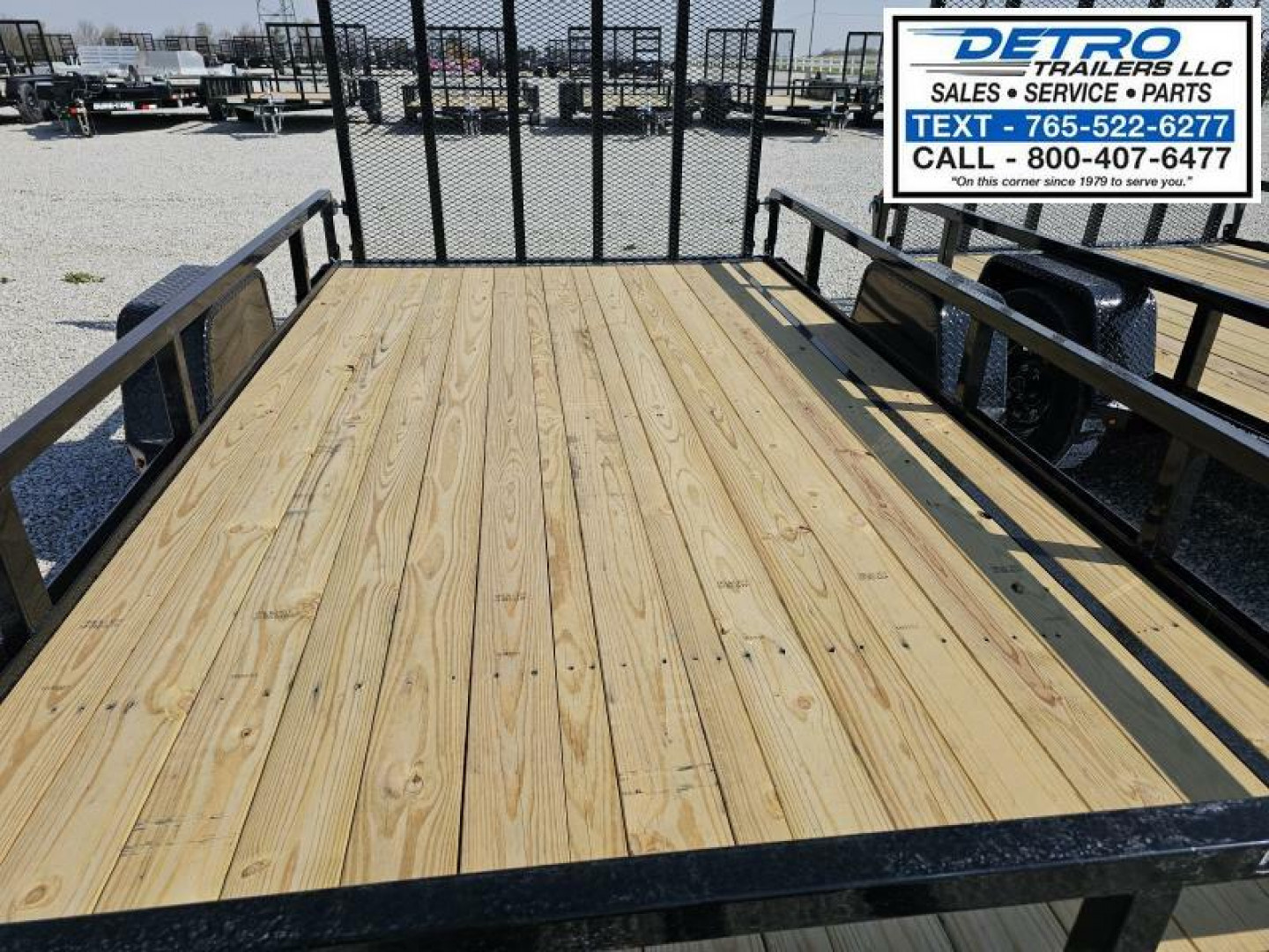 New 2025 Cam Superline 7' x 12' 3K Idler Tube Top Utility Trailer