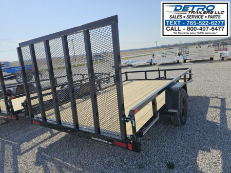 New 2025 Cam Superline 7' x 12' 3K Idler Tube Top Utility Trailer