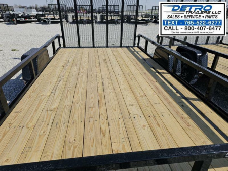 New 2025 Cam Superline 7' x 12' 3K Idler Tube Top Utility Trailer