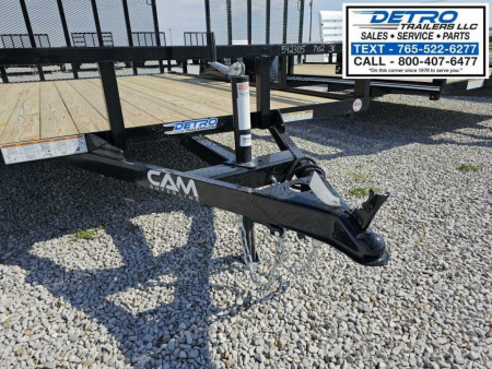 New 2025 Cam Superline 7' x 12' 3K Idler Tube Top Utility Trailer