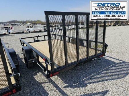 New 2025 Cam Superline 7' x 12' 3K Idler Tube Top Utility Trailer
