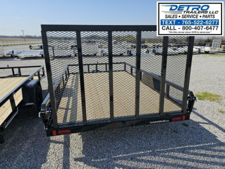New 2025 Cam Superline 7' x 12' 3K Idler Tube Top Utility Trailer