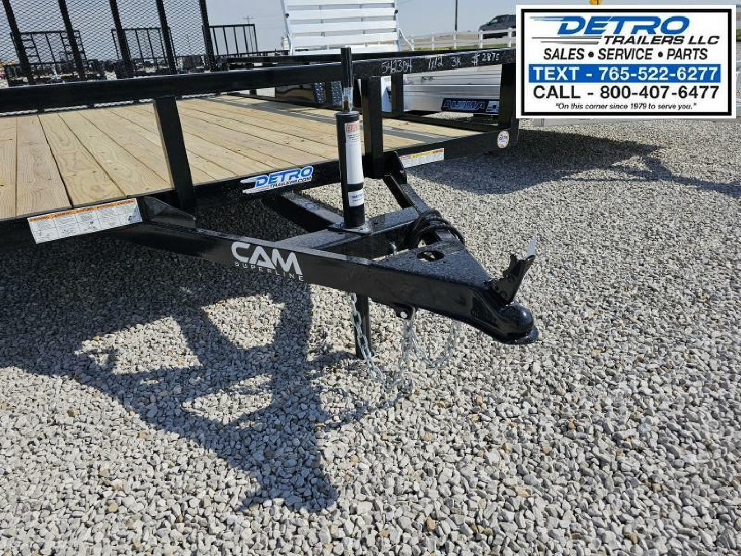 New 2025 Cam Superline 7' x 12' 3K Idler Tube Top Utility Trailer