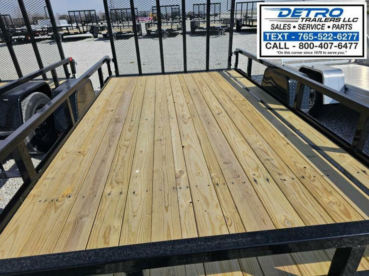 New 2025 Cam Superline 7' x 12' 3K Idler Tube Top Utility Trailer