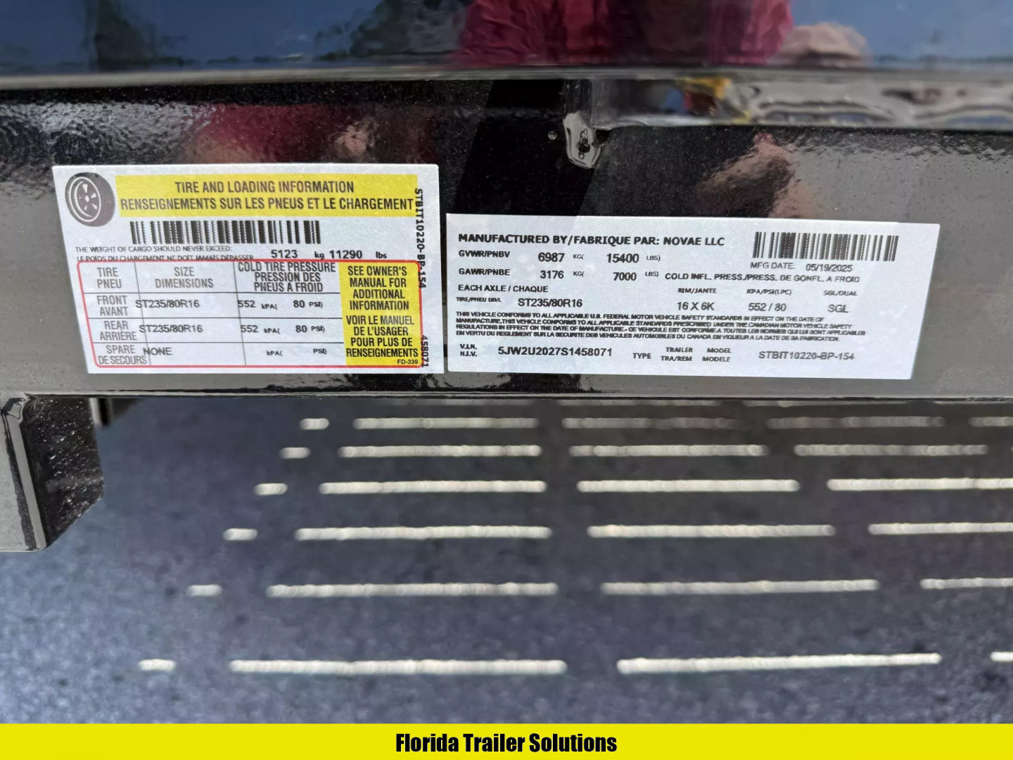 New 2025 Sure-Trac 8.5X20 (17+3) Pro Series Full Width 15.4K Equipment Trailer