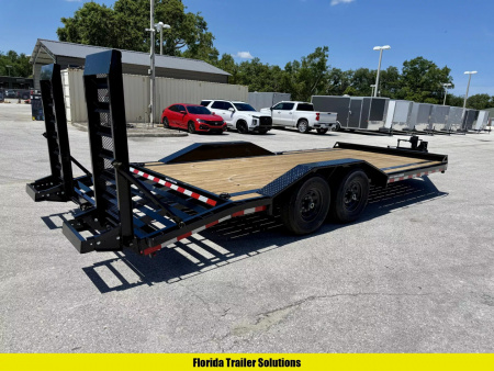 New 2025 Sure-Trac 8.5X20 (17+3) Pro Series Full Width 15.4K Equipment Trailer