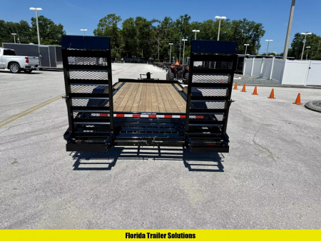 New 2025 Sure-Trac 8.5X20 (17+3) Pro Series Full Width 15.4K Equipment Trailer