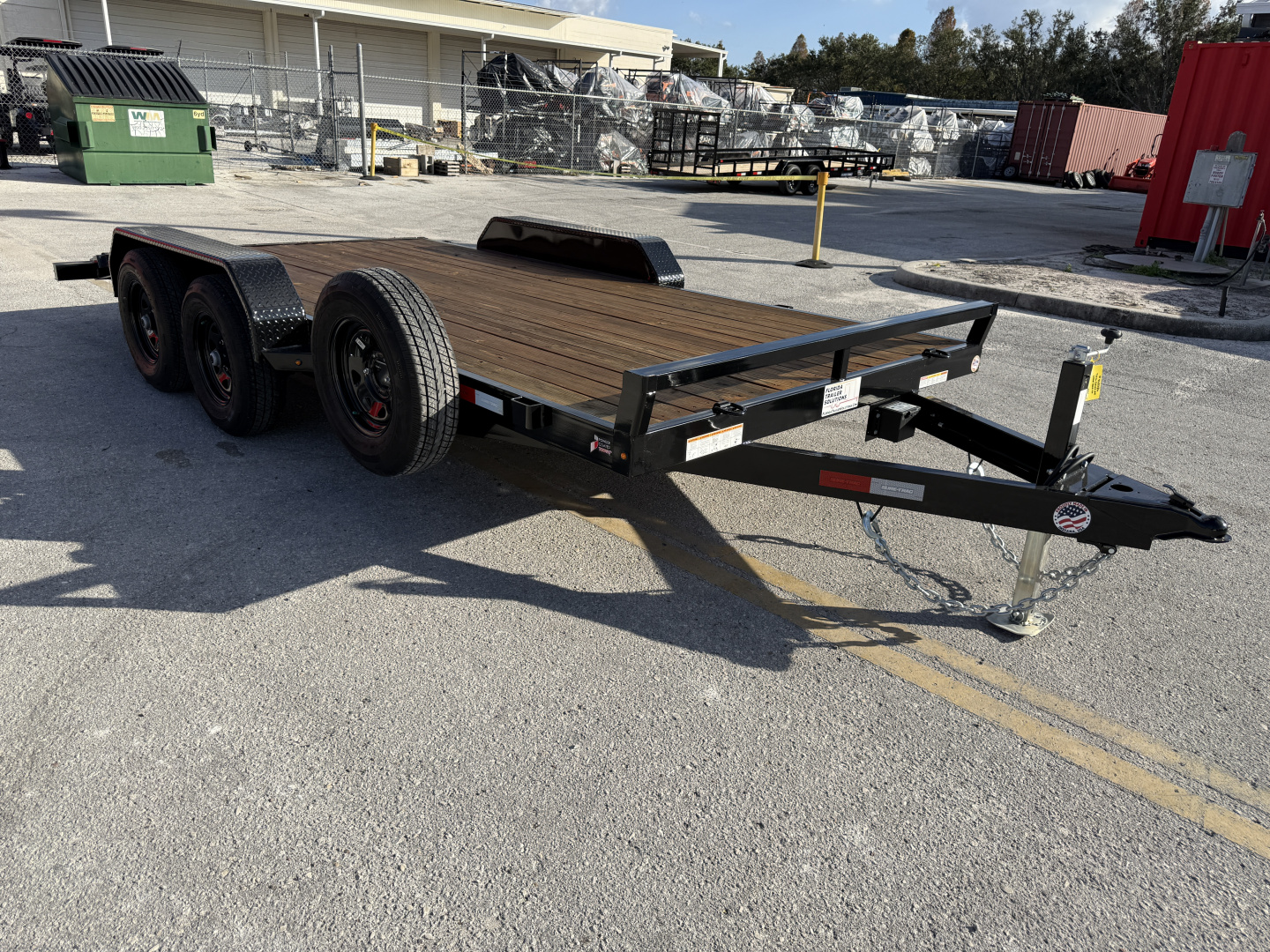 New 2025 Sure-Trac 7X16(14+2) Wood Deck 10K Car Hauler