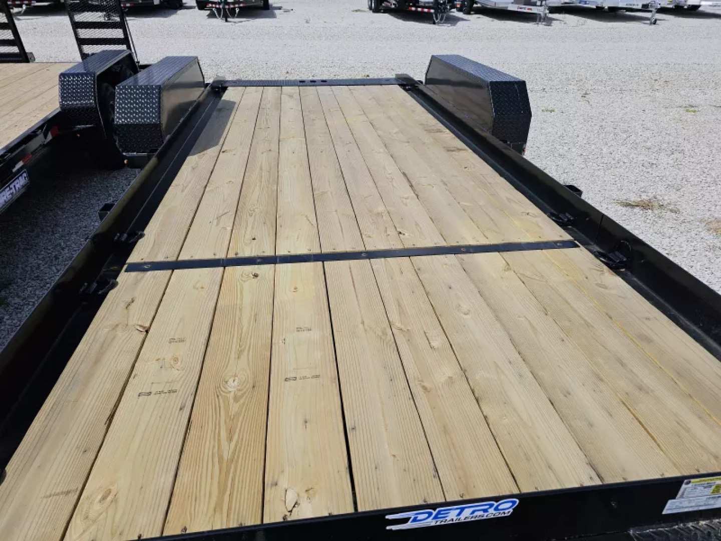 New 2025 Cam Superline 102" x 19' (15+4) 7 Ton Split Deck Tilt Trailer