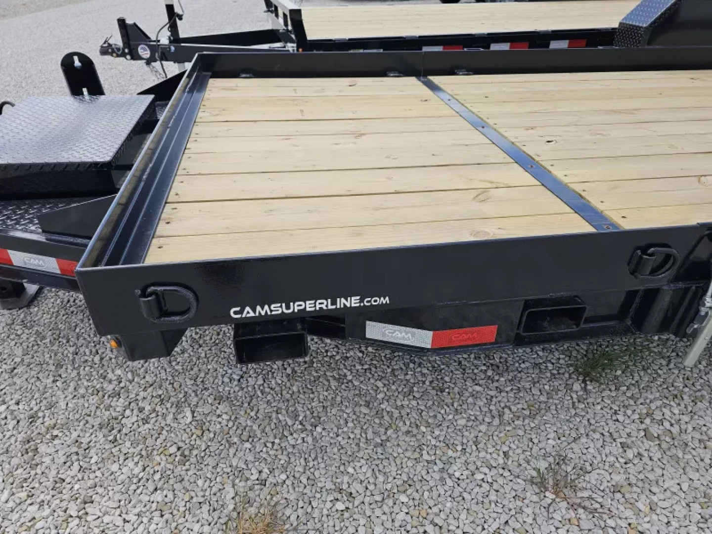 New 2025 Cam Superline 102" x 19' (15+4) 7 Ton Split Deck Tilt Trailer