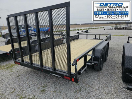 New 2025 Cam Superline 7' x 16' 7K Tube Top ATV Utility Trailer