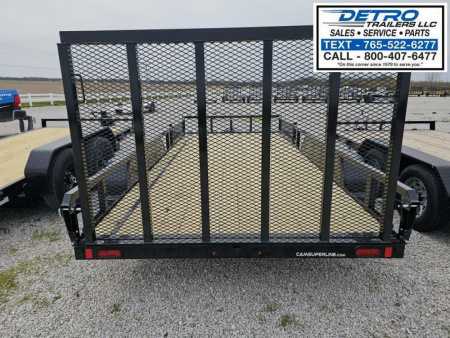 New 2025 Cam Superline 7' x 16' 7K Tube Top ATV Utility Trailer