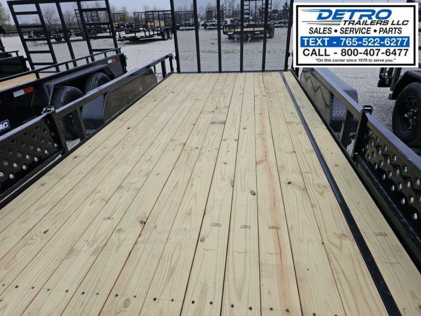 New 2025 Cam Superline 7 X 16 7K Tube Top ATV Trailer