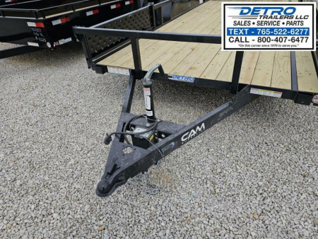 New 2025 Cam Superline 7 X 16 7K Tube Top ATV Trailer
