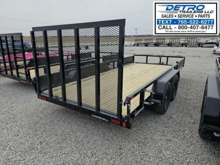 New 2025 Cam Superline 7 X 16 7K Tube Top ATV Trailer
