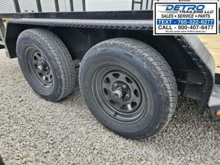 New 2025 Cam Superline 7 X 16 7K Tube Top ATV Trailer
