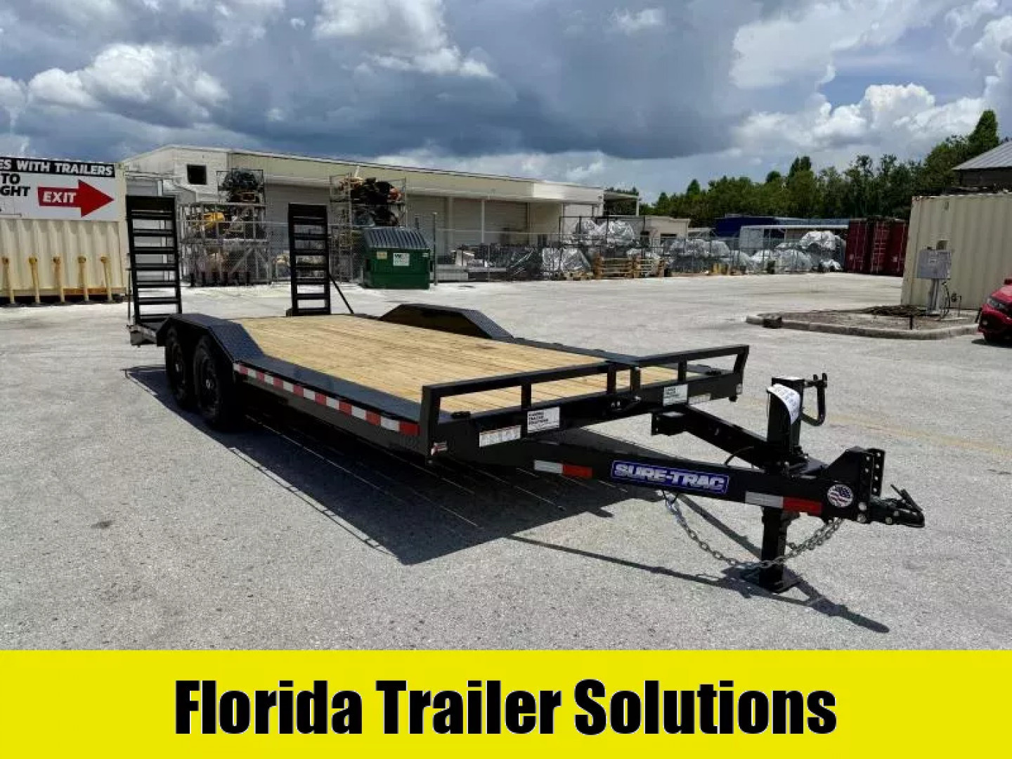 New 2025 Sure-Trac 8.5X20(18+2) Full Width 14K Equipment Trailer