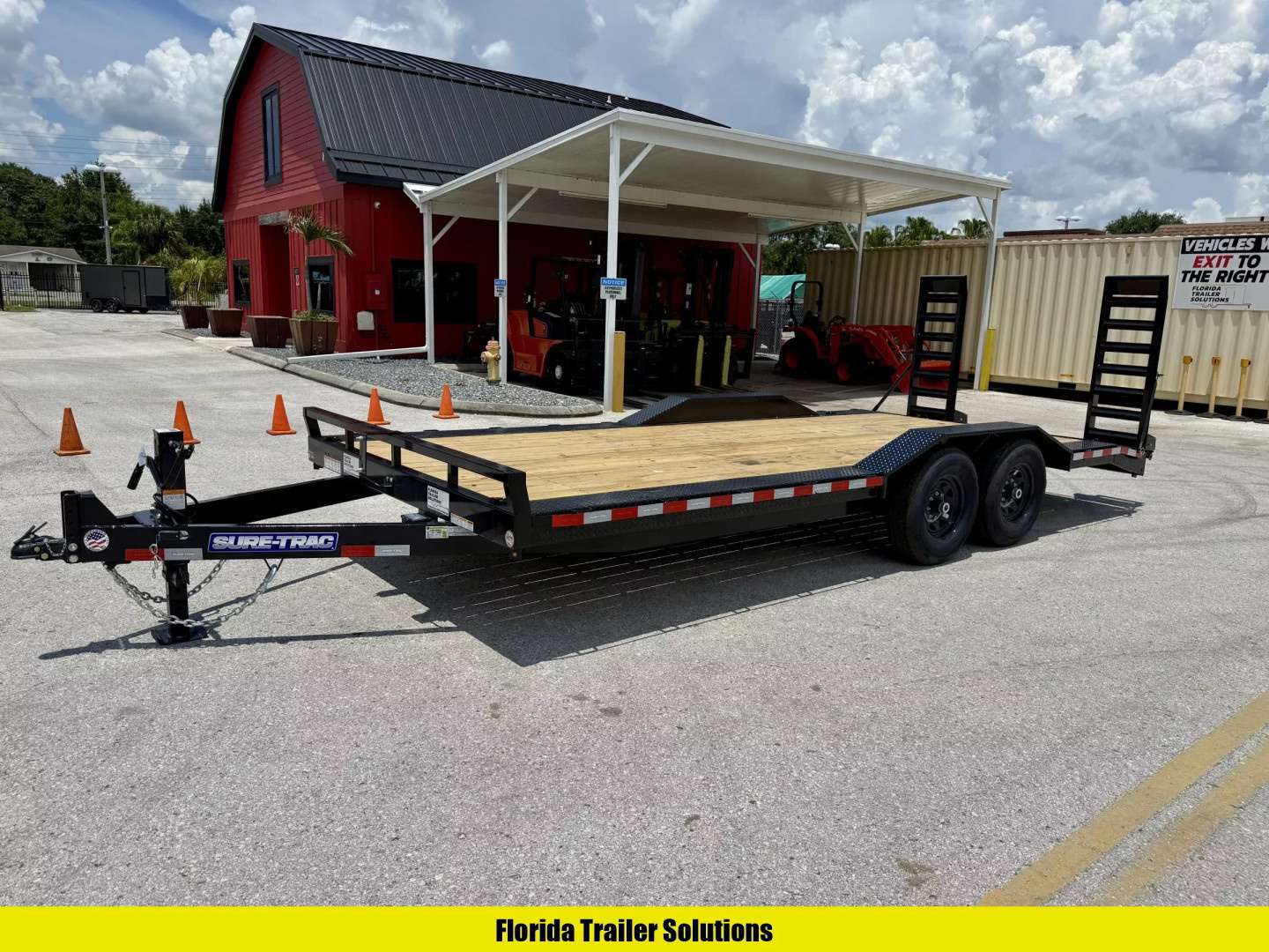 New 2025 Sure-Trac 8.5X20(18+2) Full Width 14K Equipment Trailer