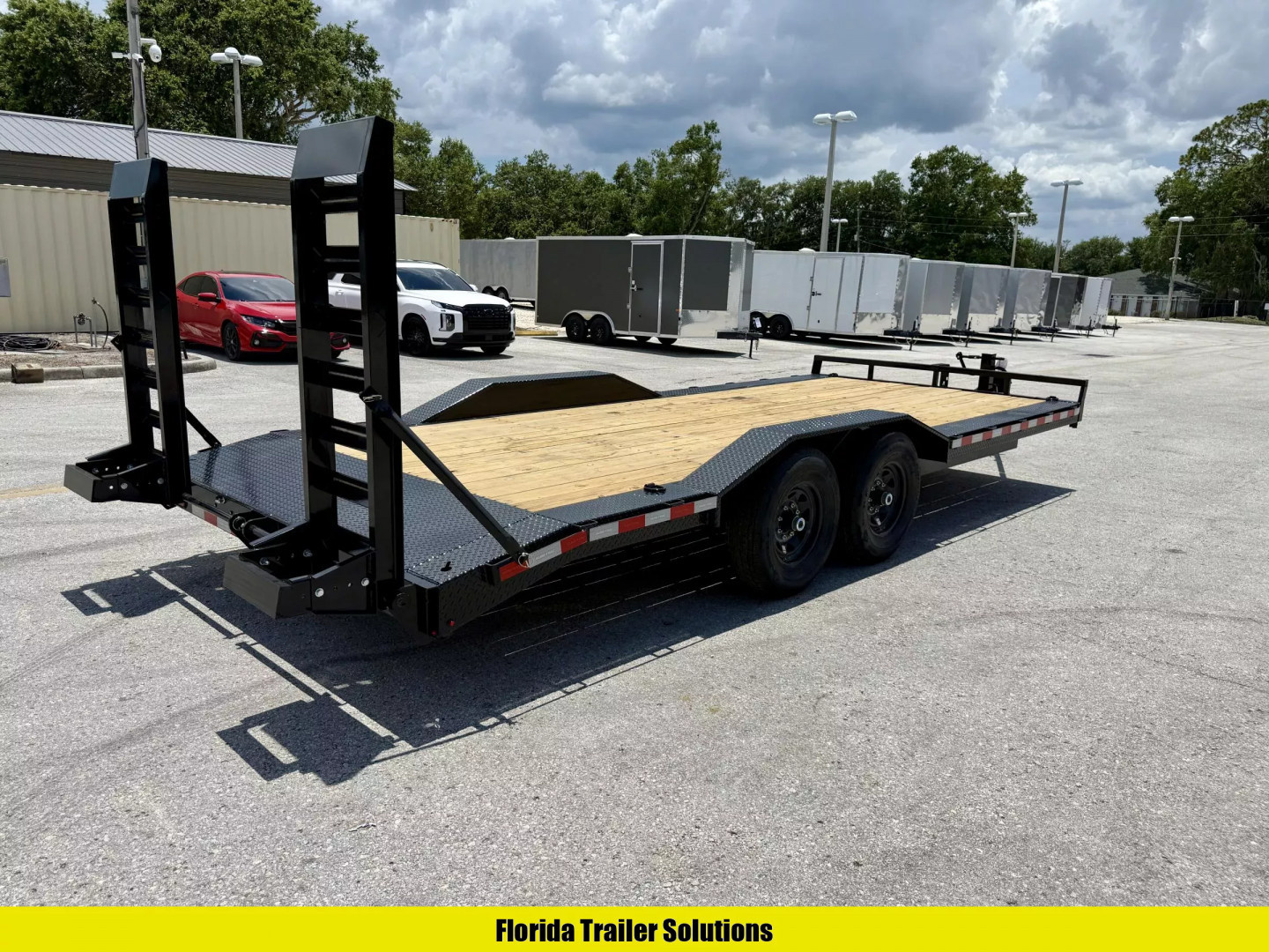 New 2025 Sure-Trac 8.5X20(18+2) Full Width 14K Equipment Trailer